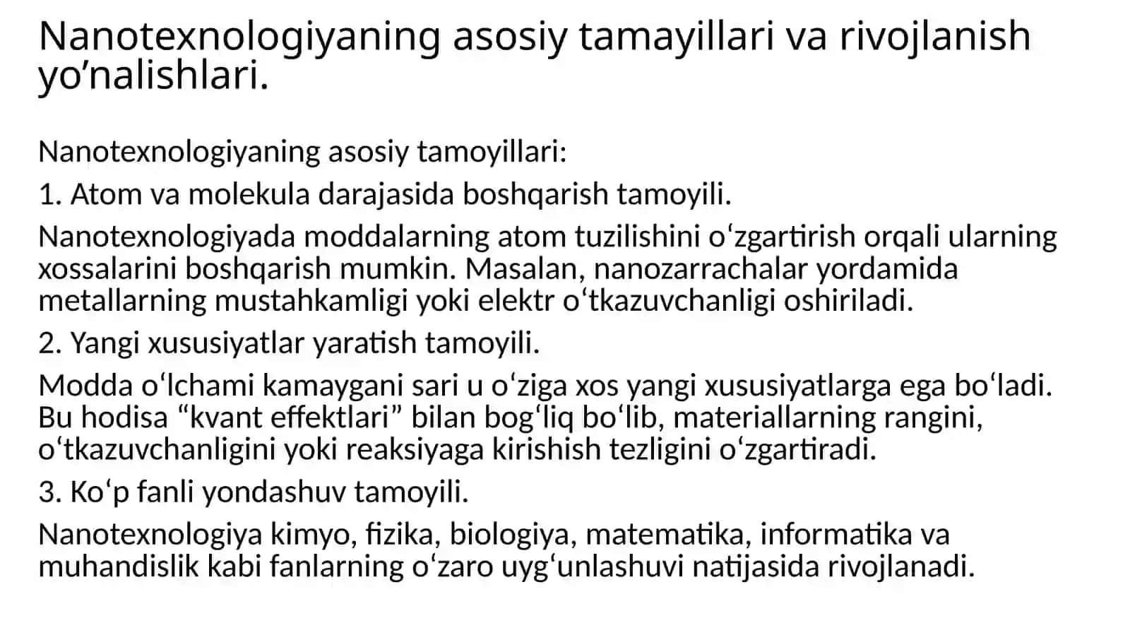 Nanotexnologiya atrof-muhitni muhofaza qilish 4