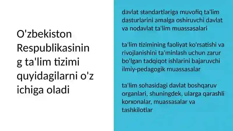 Davlat Byudjetining Ta'lim Tizimi Xarajatlari 4