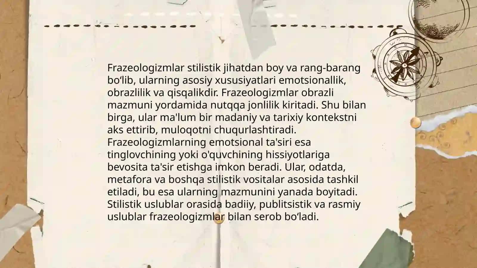 Frazemalarning ishlatilishiga koʻra tavsifi 4