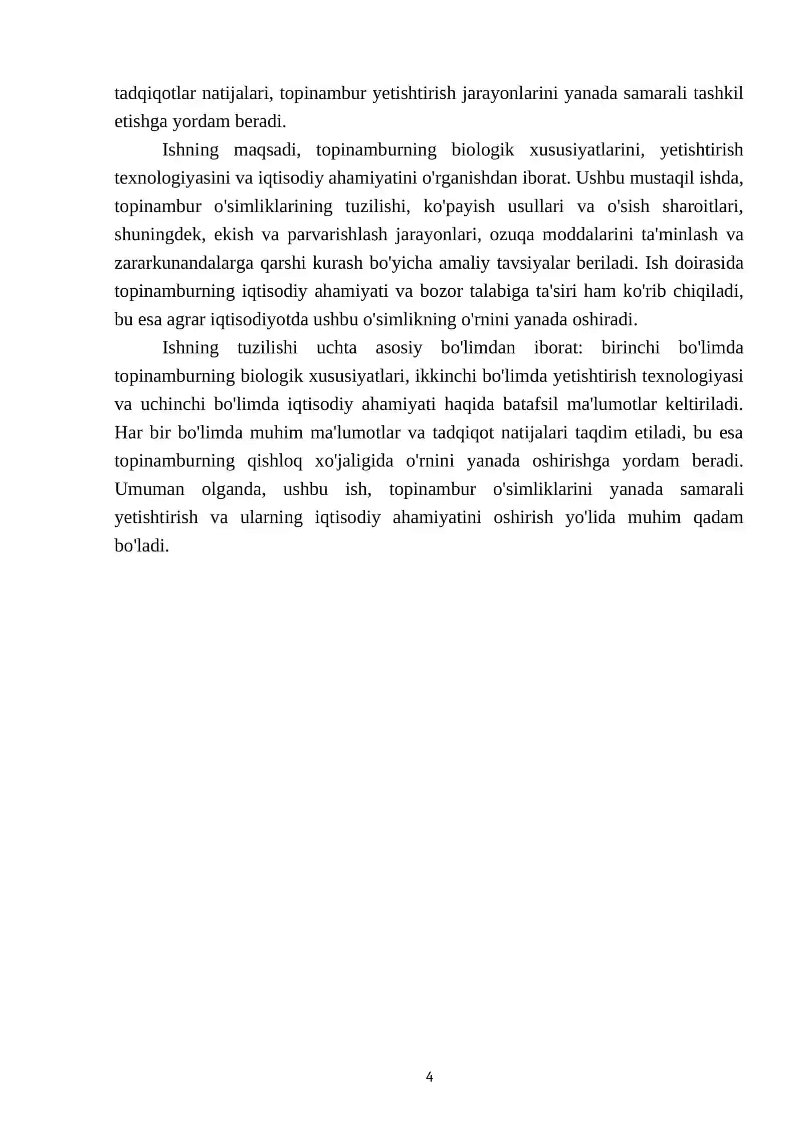 Topinambur biologiyasi ham yetishtirish texnologiyasi 4