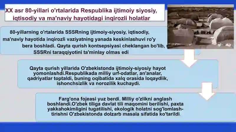 SIYOSIY TIZIMDAGI O‘ZGARISHLAR. MUSTAQILLIKNING E'LON QILINISHI 4