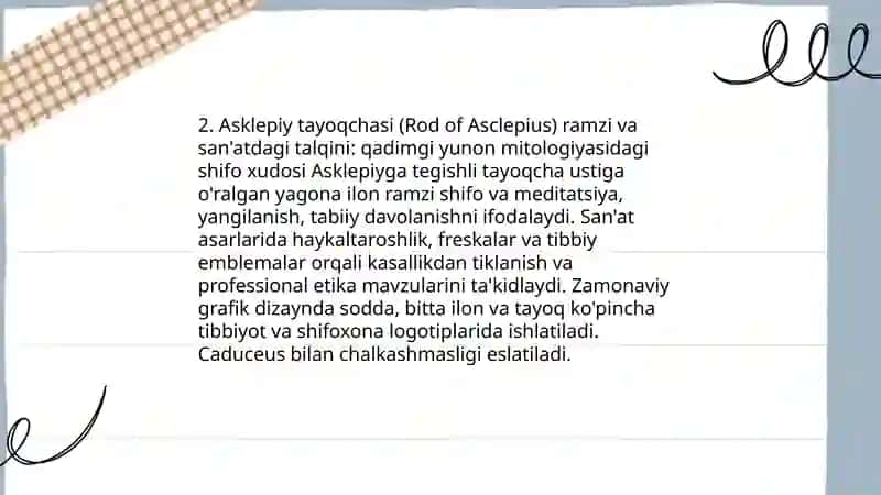 Tibbiyot emblemalari 4