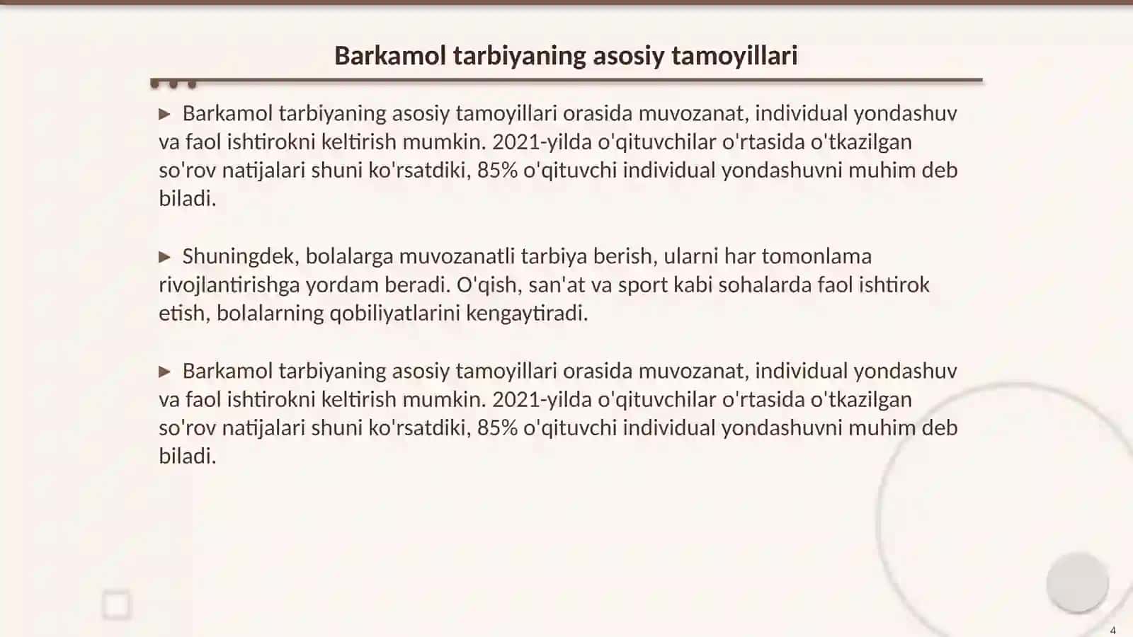 Bolalar maktabga tayyorlashning asosiy tamoyillari 4