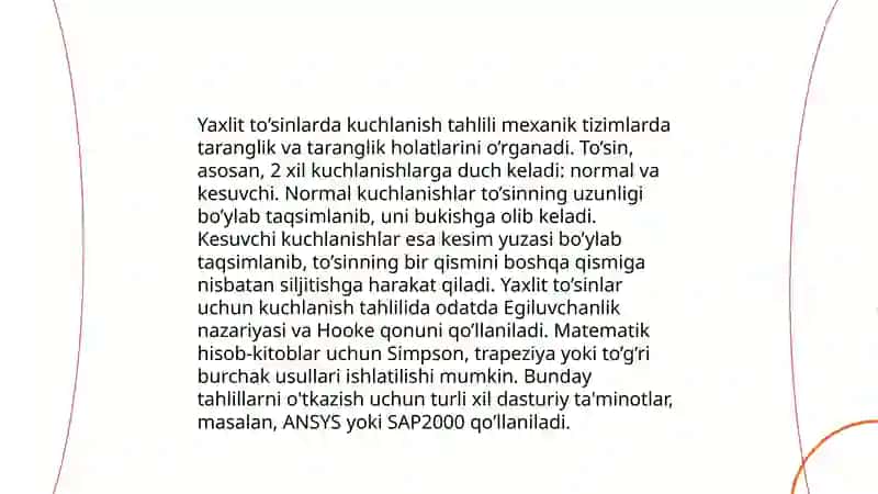 Metal kanstruksiyalari fanidan Yaxlit to'sinlarni hisoblash 4