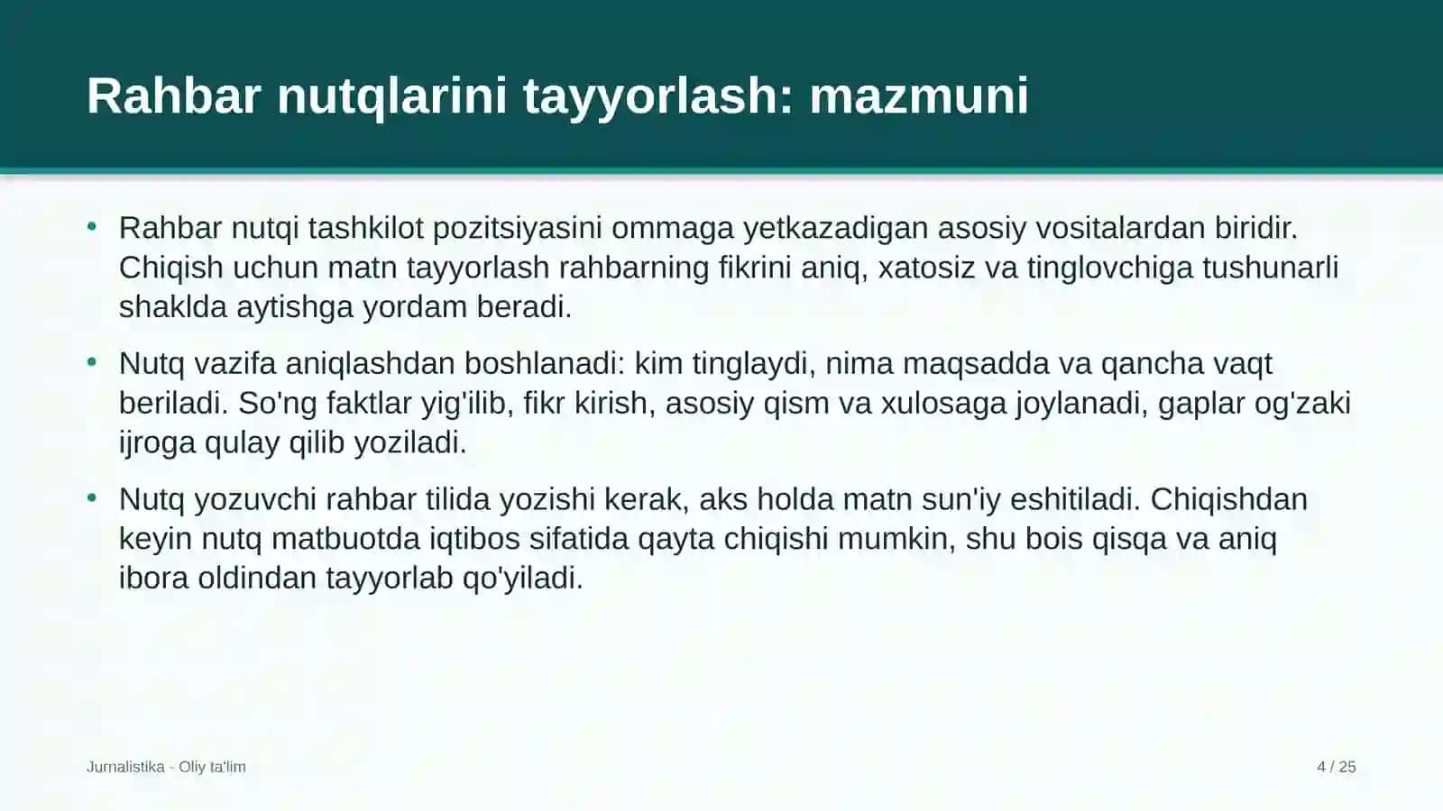 Biosfera rezervatlarida rahbar nutqlarini tayyorlash 4