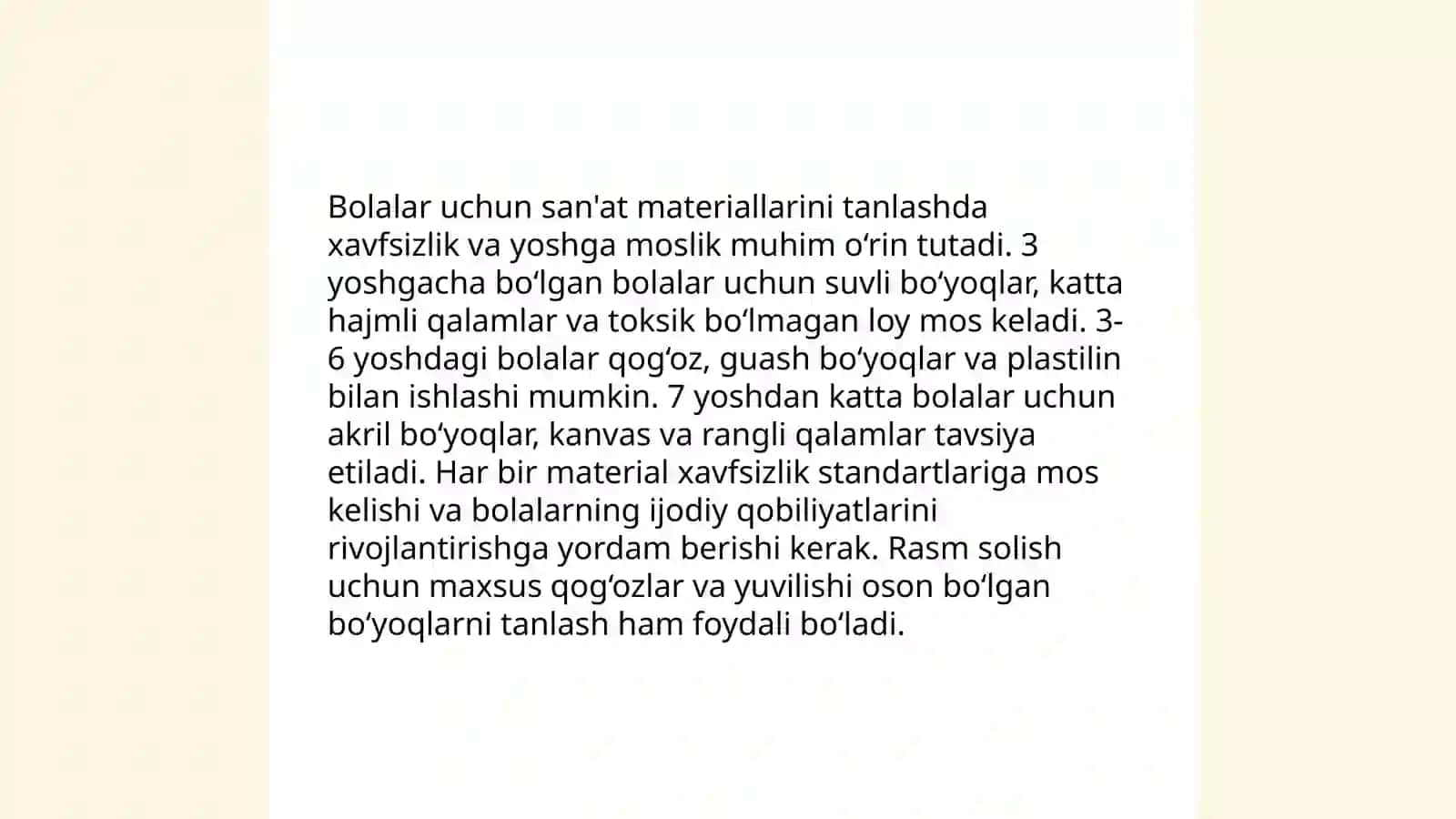 Maktabgacha taʼlim tashkilotlarida tasviriy faoliyat mashgʻulotlarini tashkil etish va yuritish 4