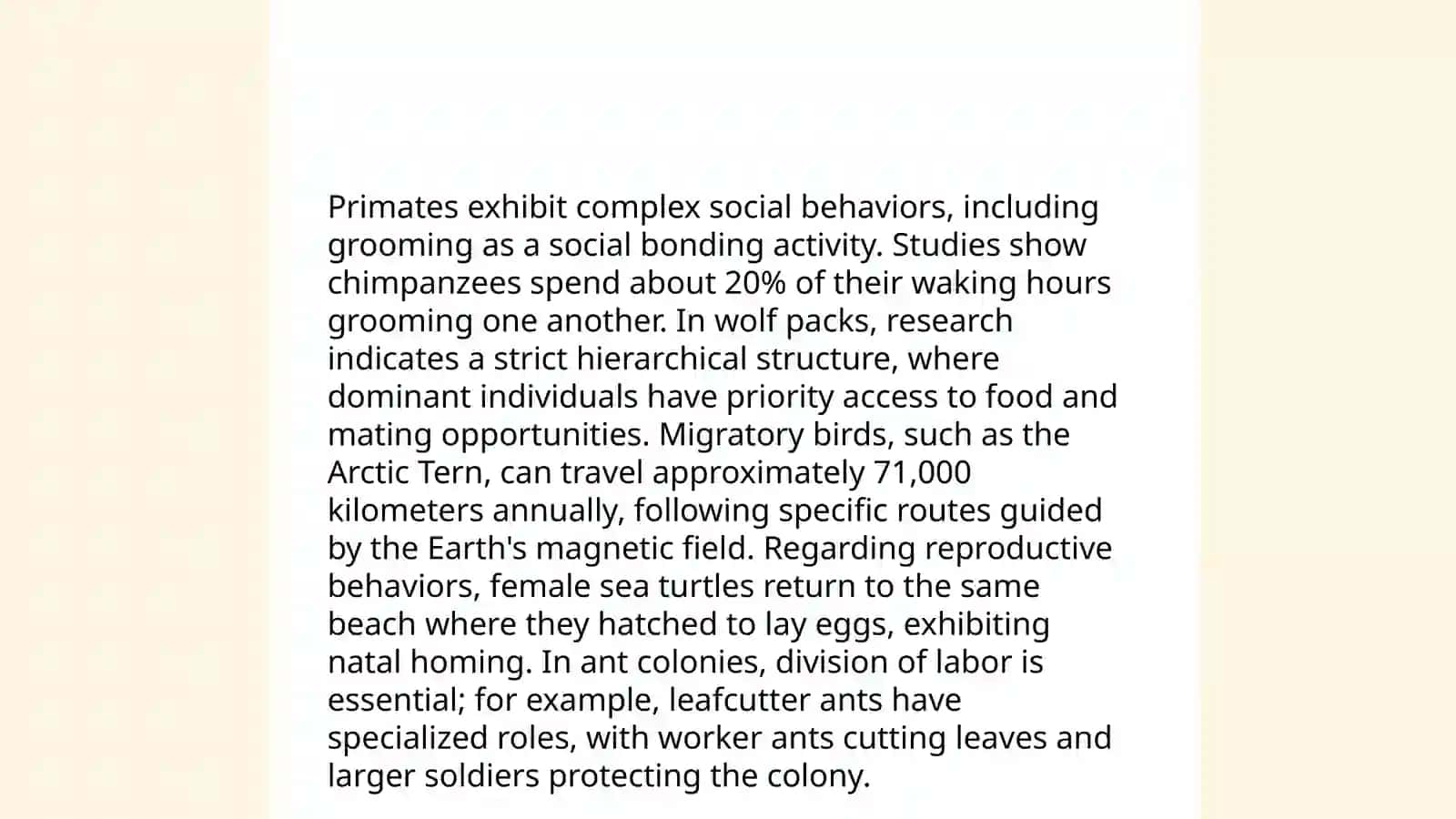 Animals 4
