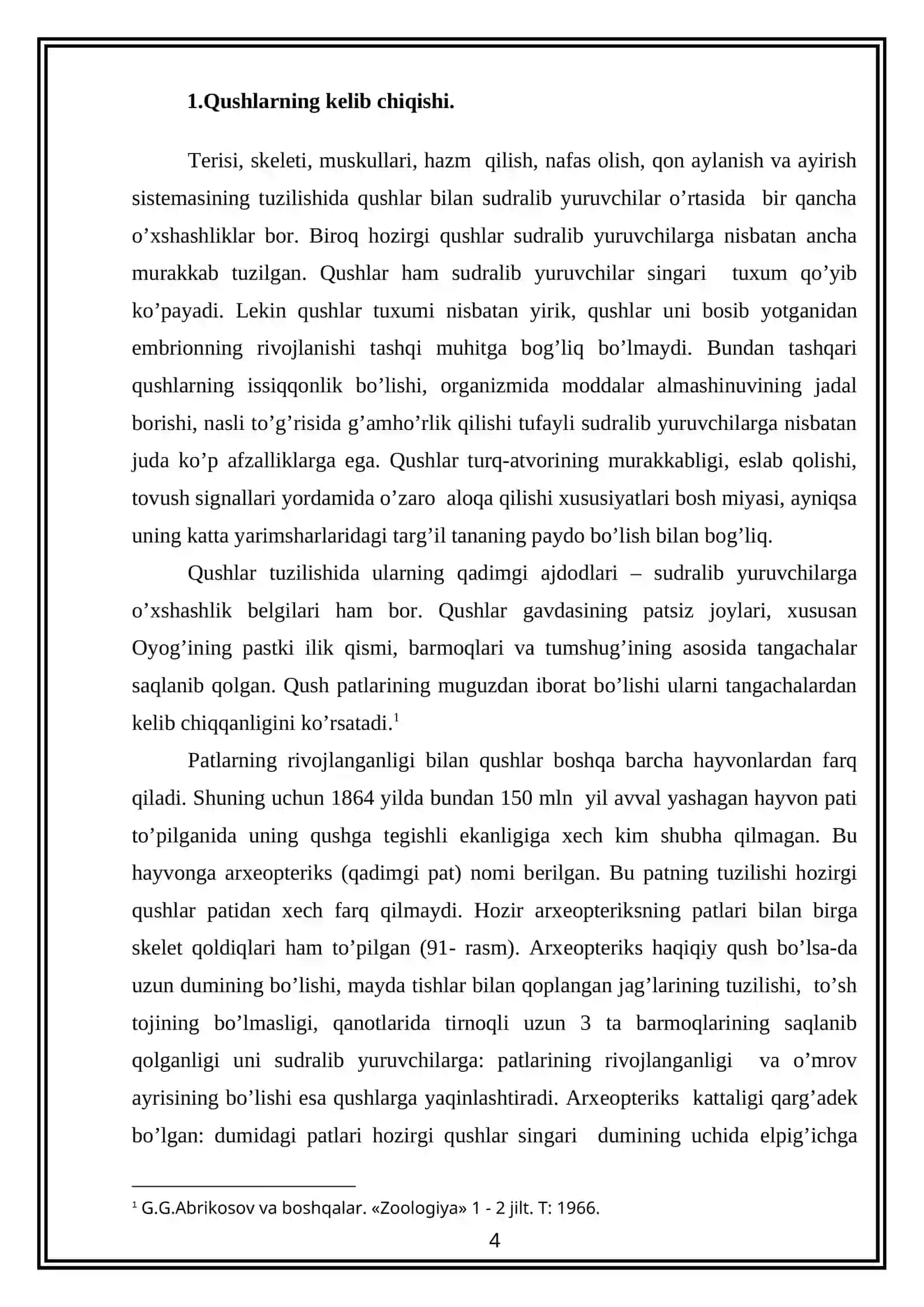 QUSHLARNING KO’PAYISHI VA RIVOJLANISH XUSUSIYATLARI 4