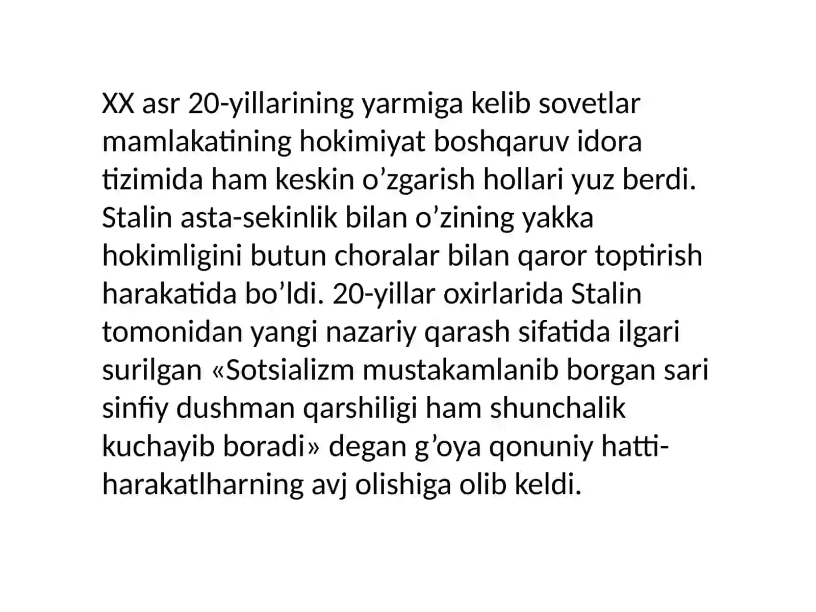 Qatog'onlik va jamoatlashtirish siyosati va uning foje aviy qibatlari 4