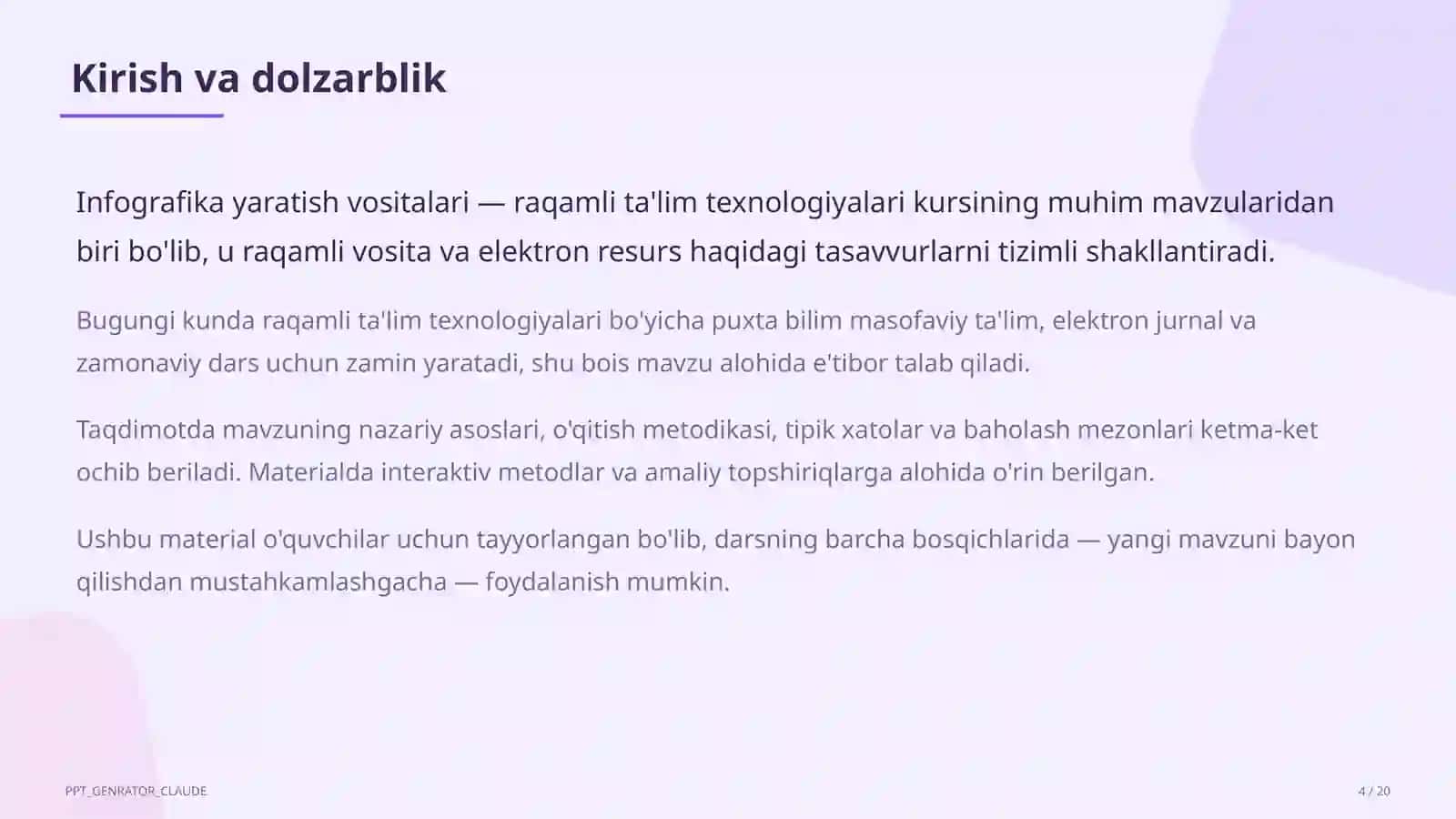 Infografika yaratish vositalari 4