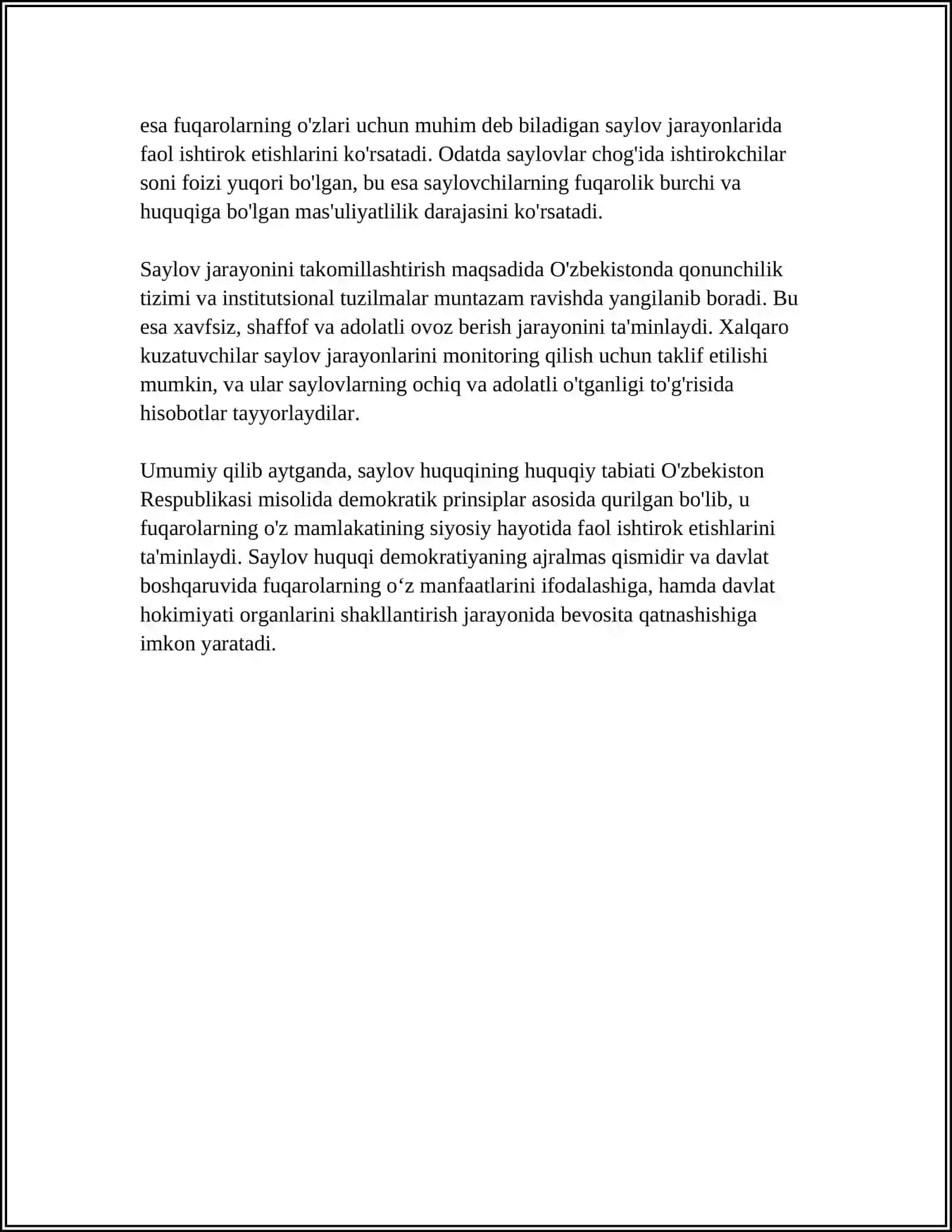 SAYLOV HUQUQINING KONSTITUTSIYAVIY ASOSLARI VA TIZIMI 4