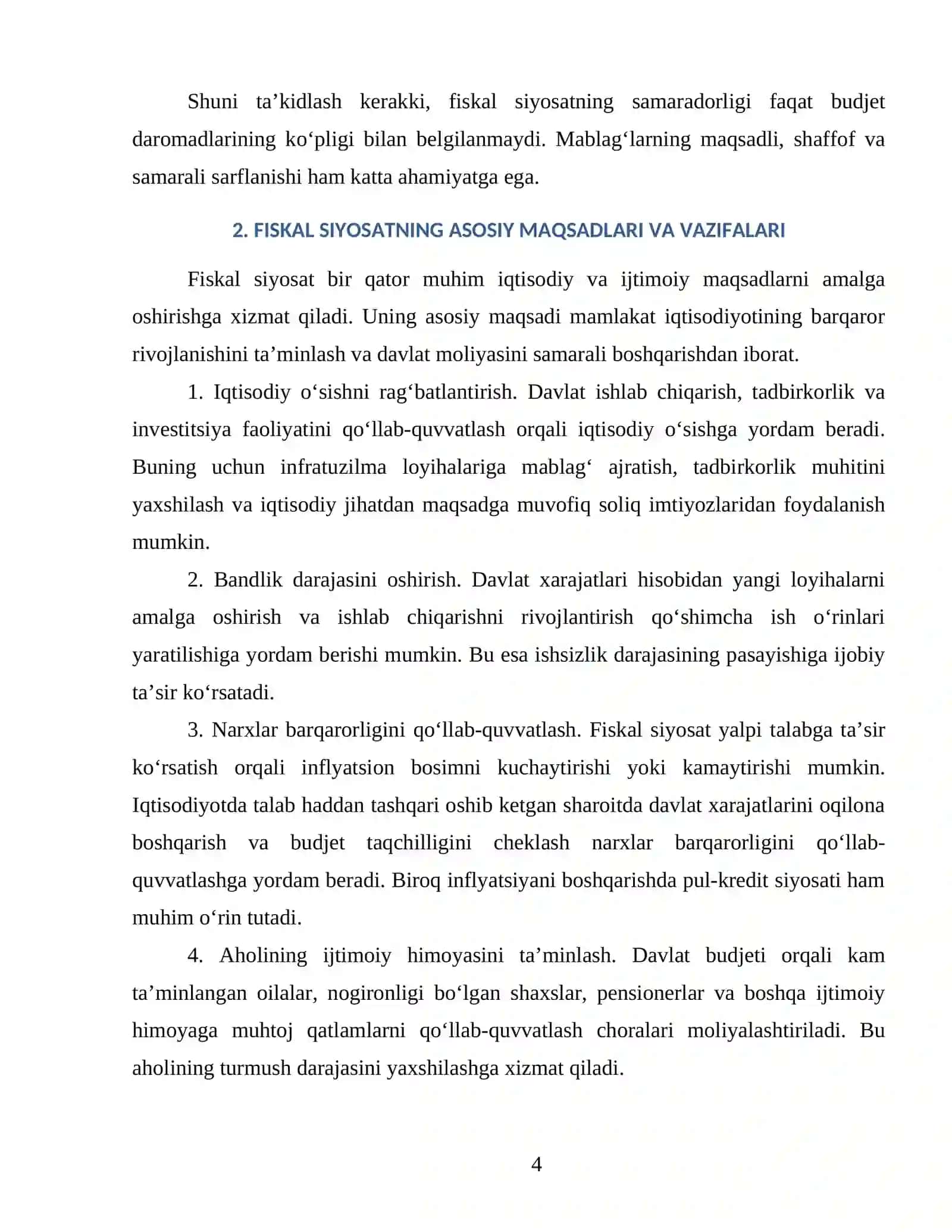 FISKAL SIYOSAT 4
