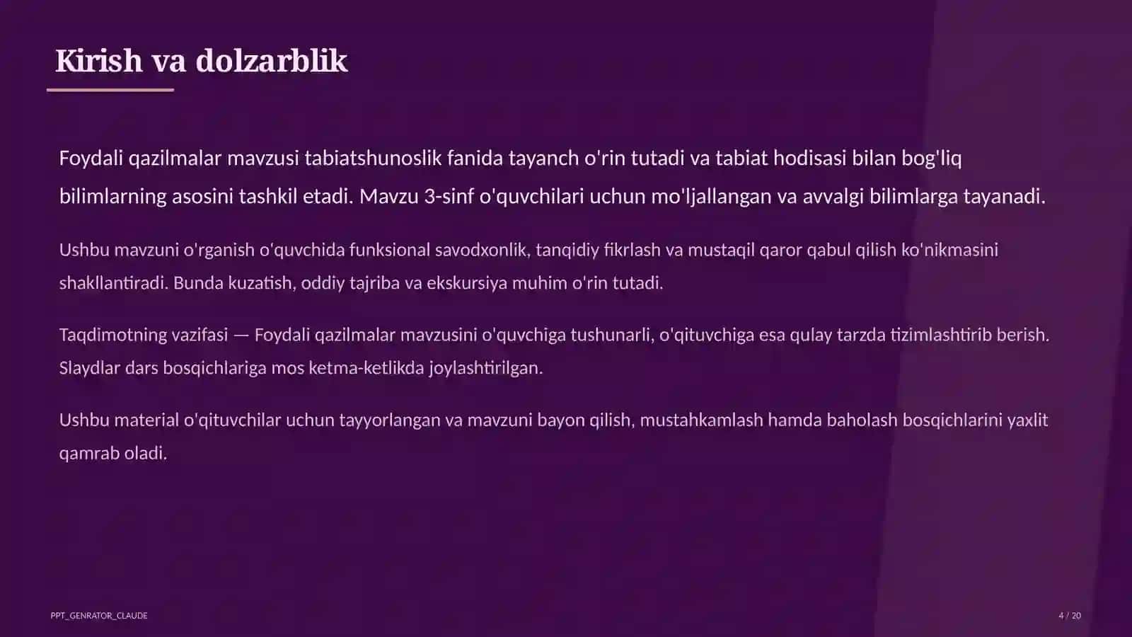 Tabiatshunoslik 4