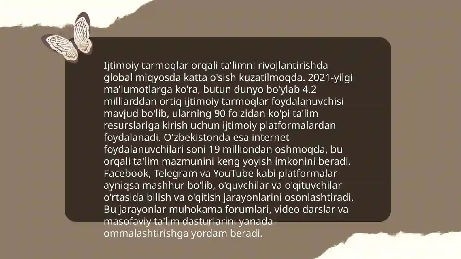 Ijtimoiy tarmoqlarning jamiyatdagi funksiyanal bogʻliqligi 4