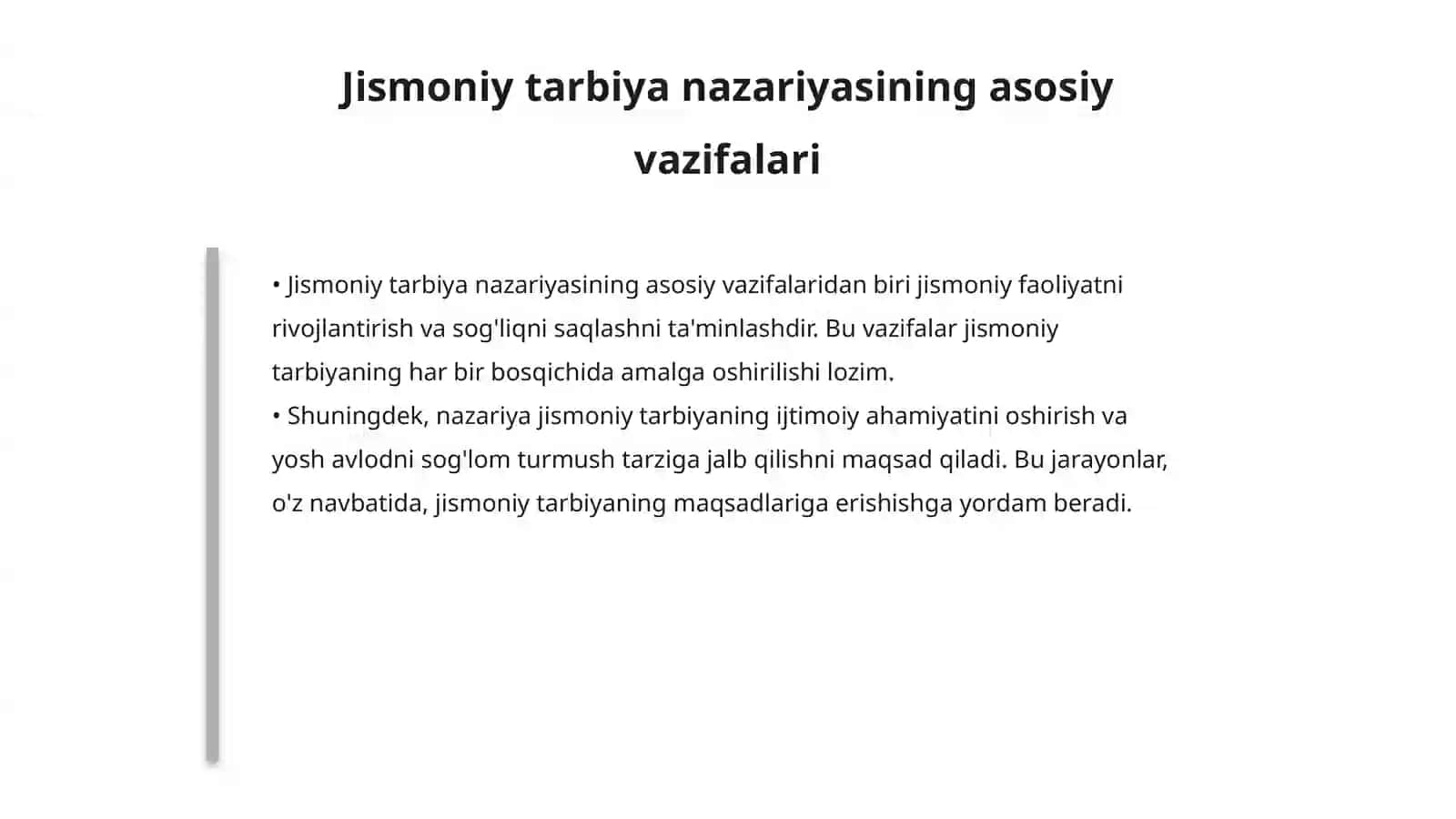 Jismoniy tarbiya nazariyasi va uslubiyati 4