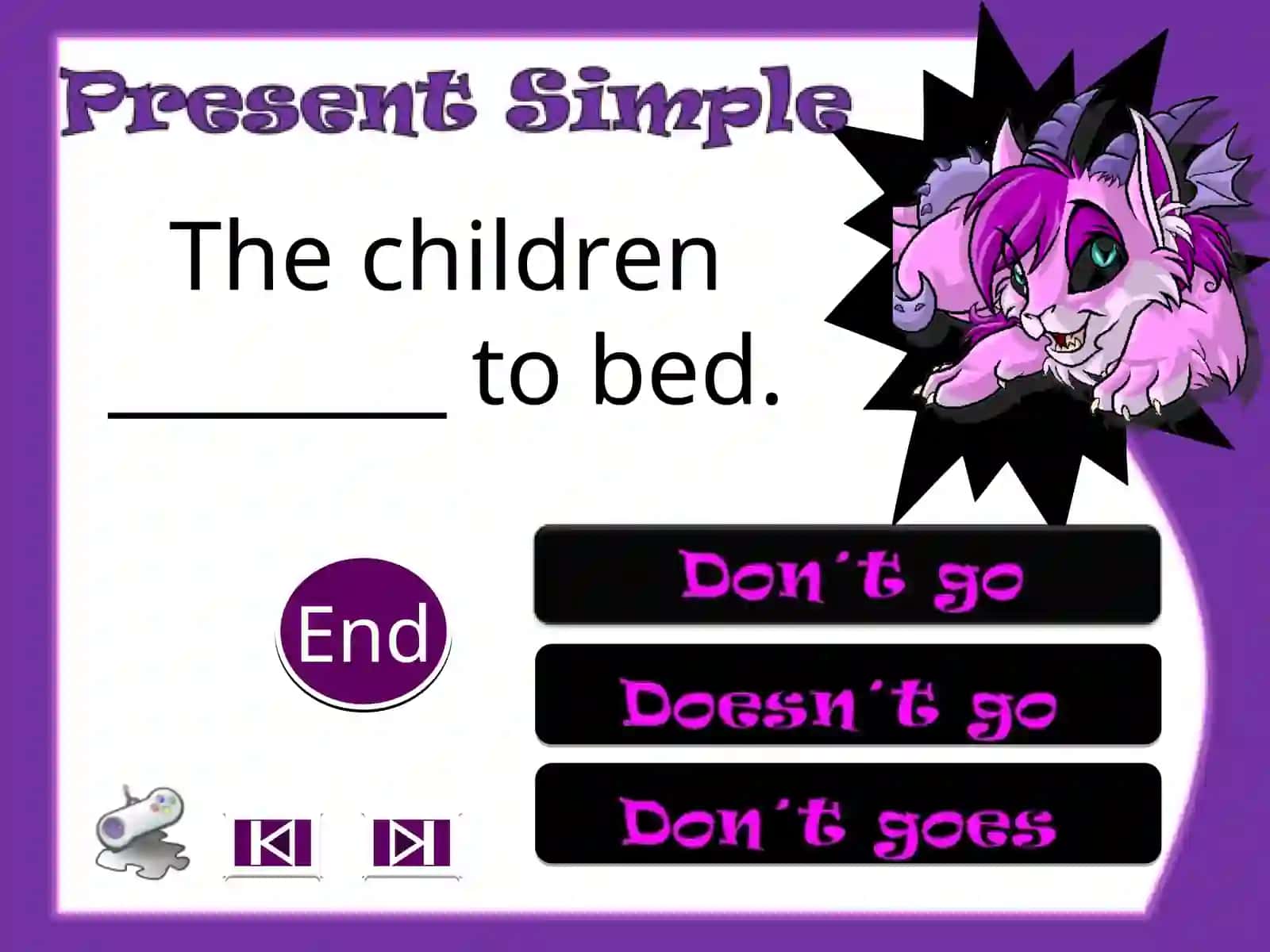 Present simple 4