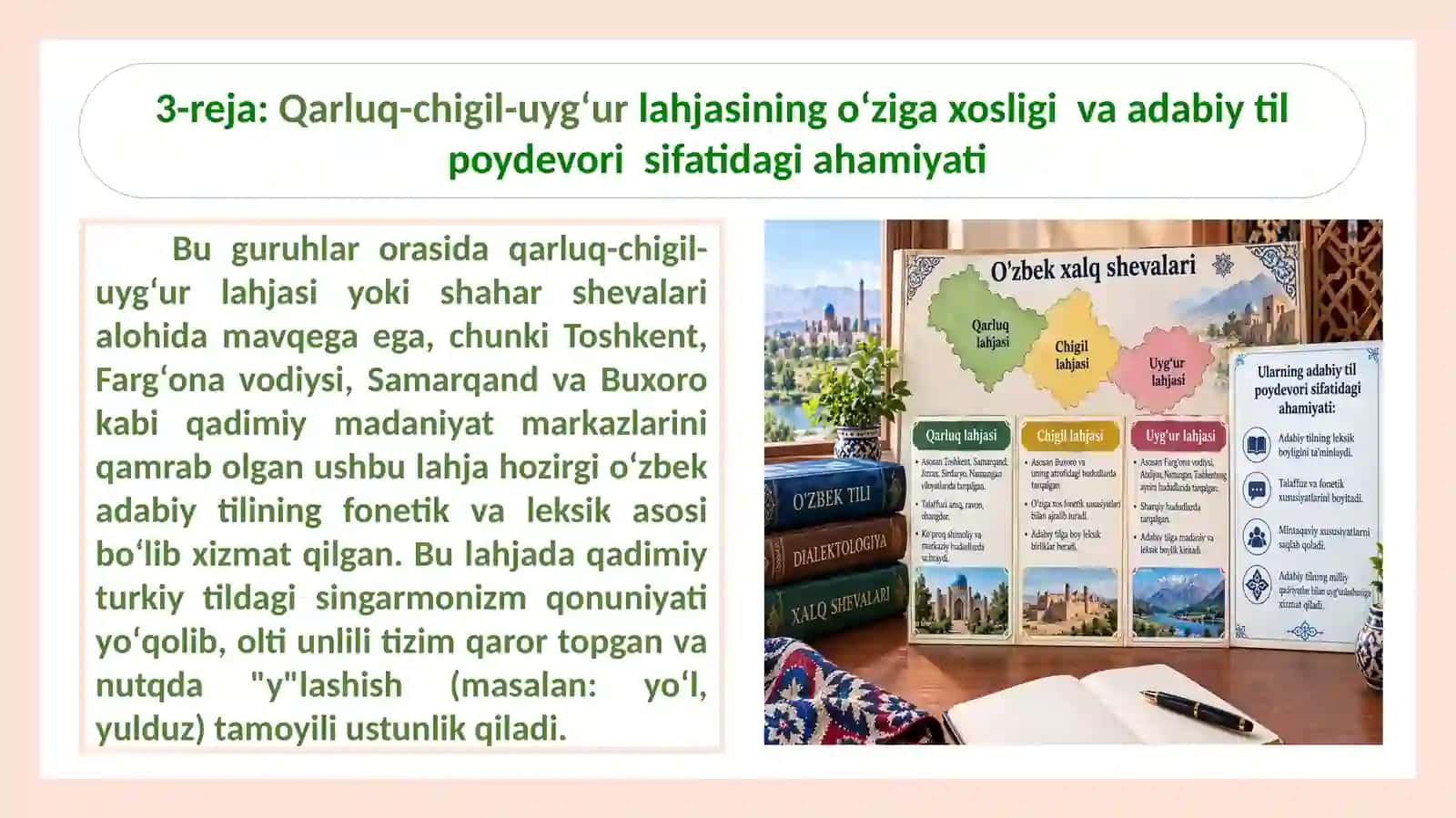 #Oʻzbek tilining shevalari va dialektologiyasi 4