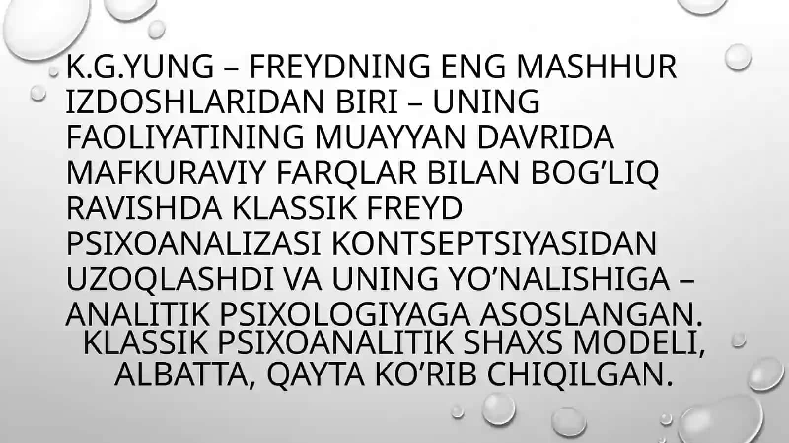 Karil Gustav Yungning shaxs nazariyasi 4