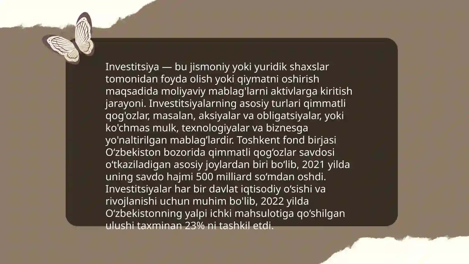 Jomgʻarma va onvestitsiya oʻrtasidagi farq 4