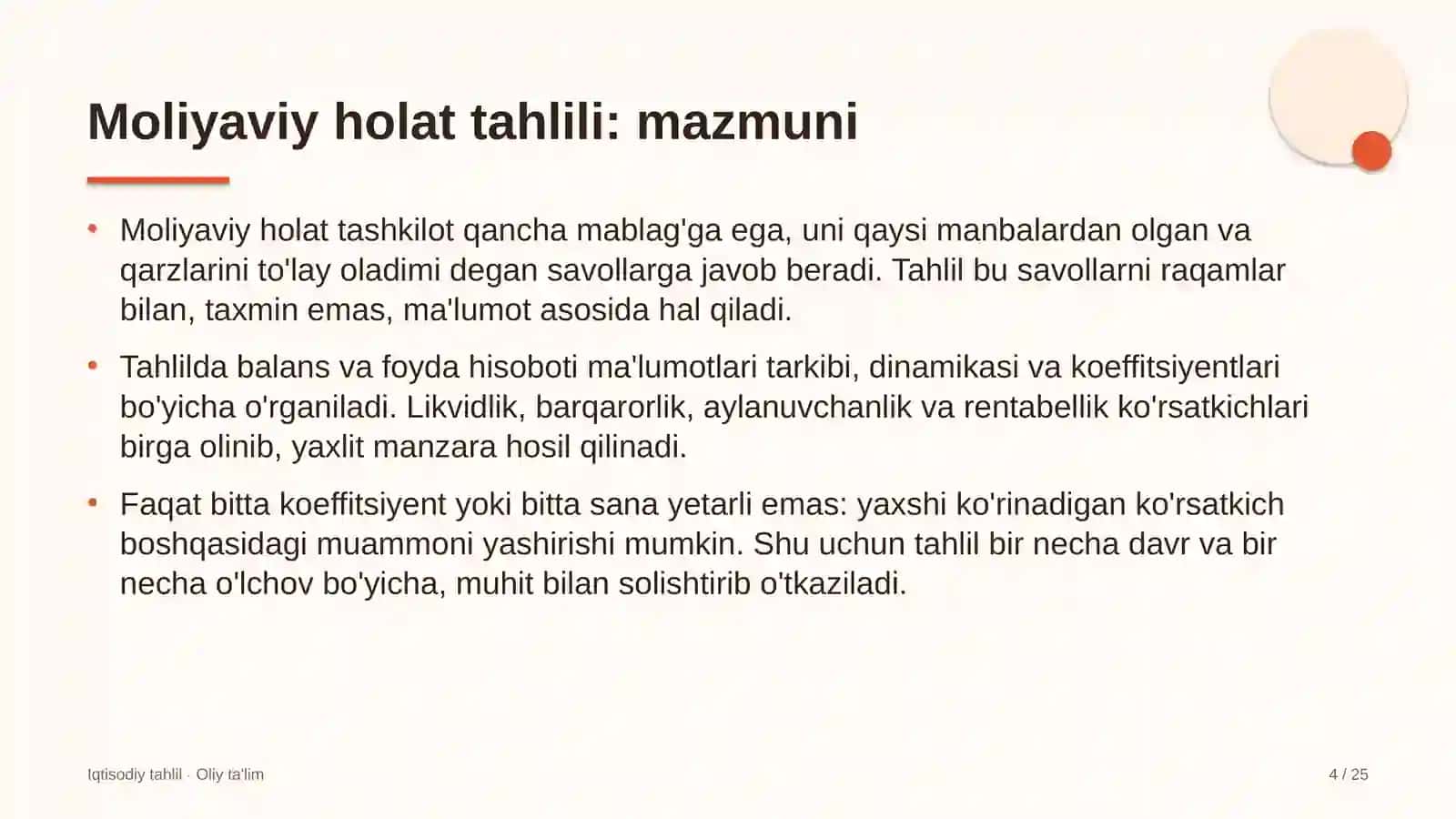 Yaylov chorvachiligida moliyaviy holat tahlili 4