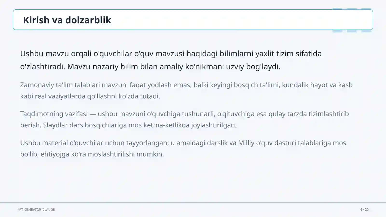 Funksional savodxonlik: matematik, o'qish va tabiiy-ilmiy savodxonlikni har darsda rivojlantirish 4