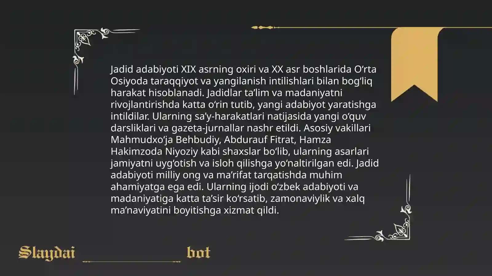 Jadidchilik harakatlari 4