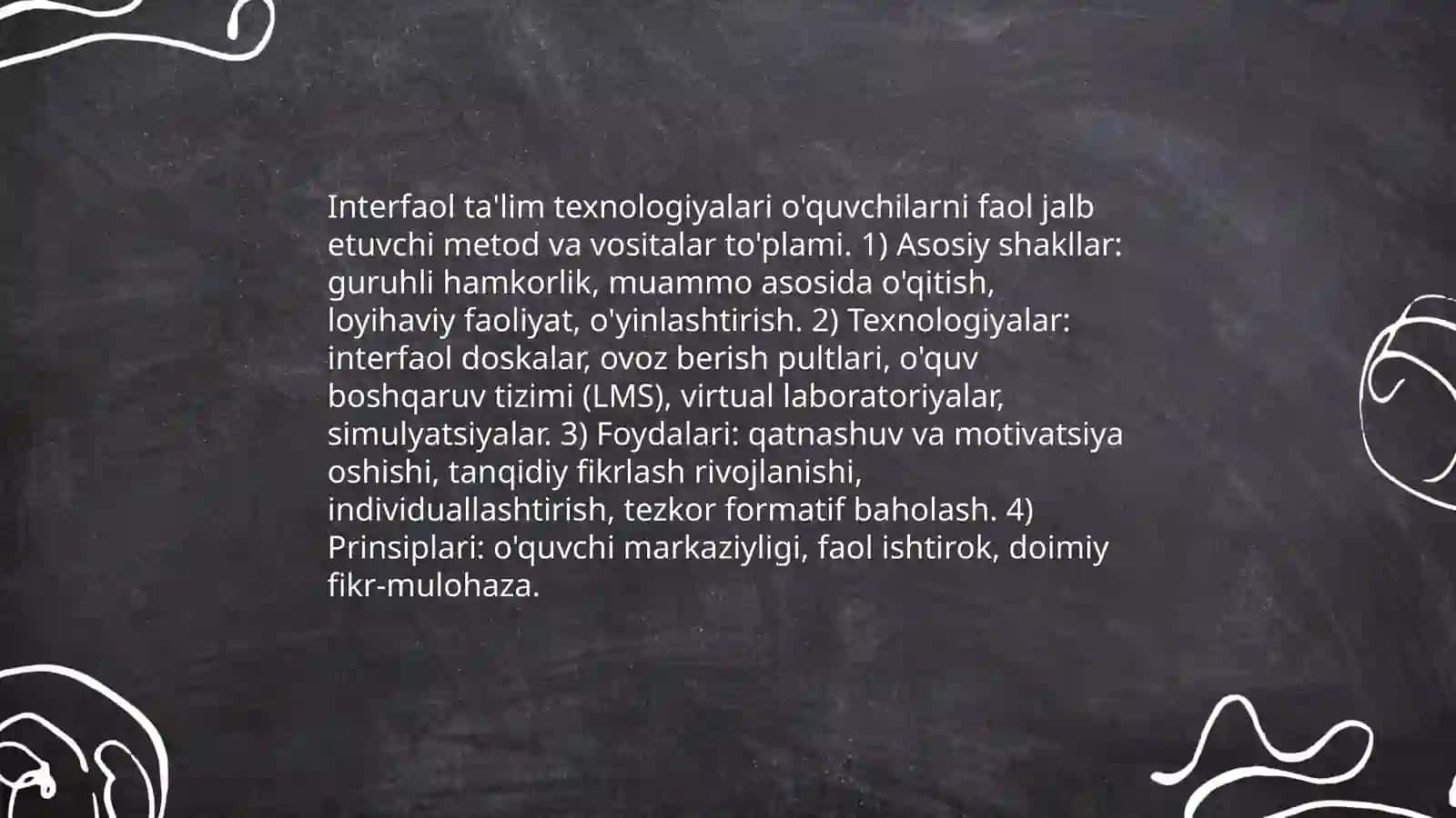 Taʼlim texnologiyasi turlari 4
