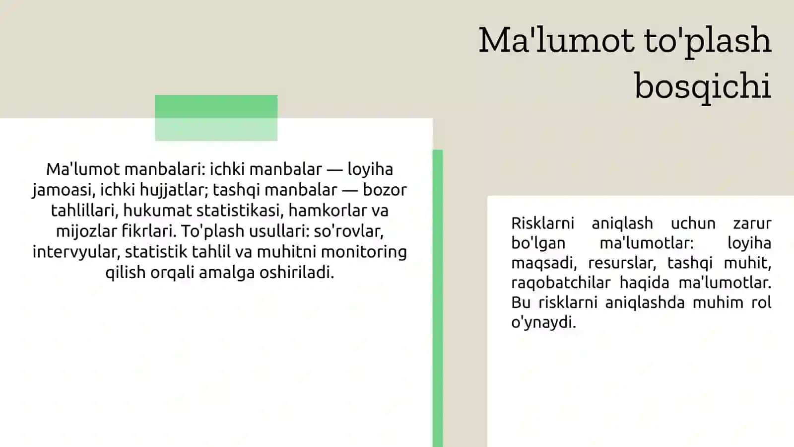 Raqamli loyihalarda risklarni aniqlash va boshqarishning samarali usullari 4