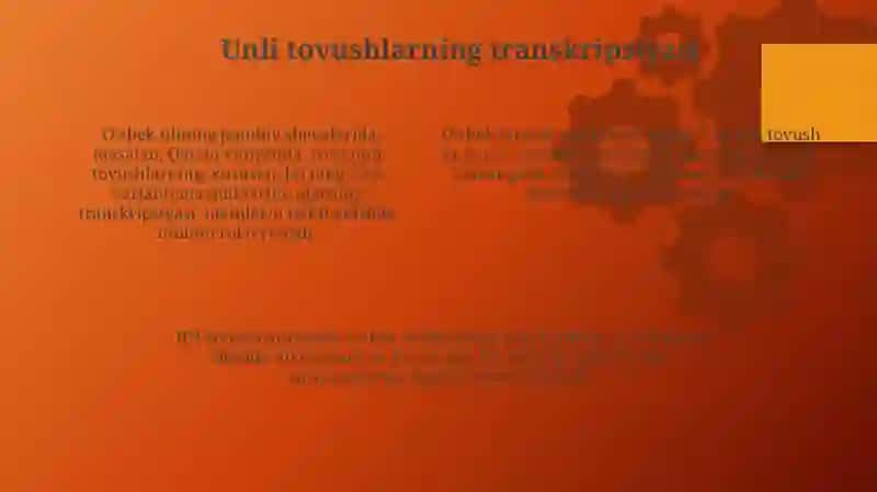 O'zbek tilshunosligida unli fonemalar tasnifi 4