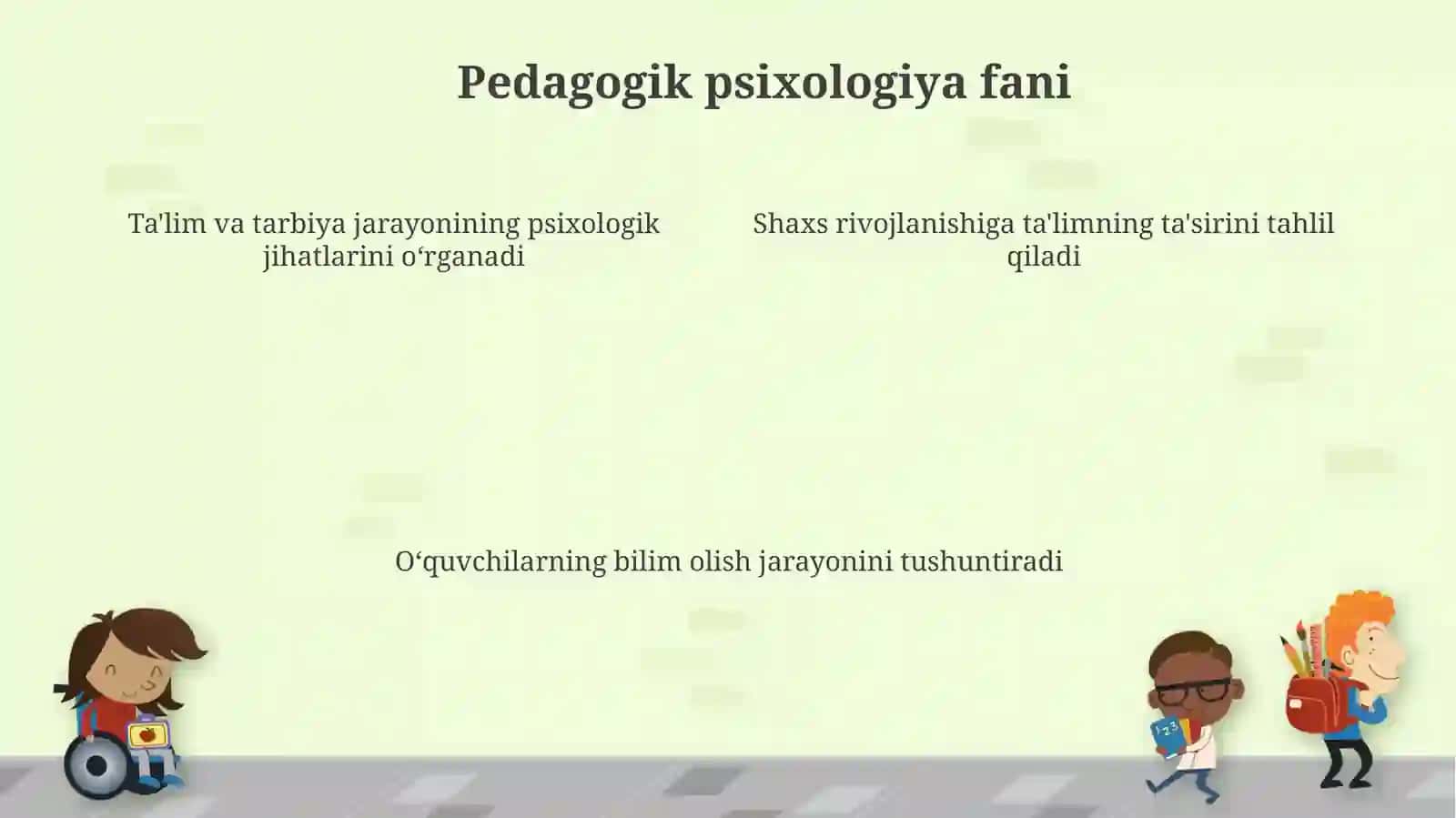Pedagogik psixologik fanlarni oʻqitish metodi va vositalari 4