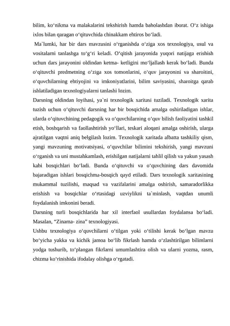 BO’LAJAK O’QITUVCHILARNI TAYYORLASHDA PEDAGOGIK INNOVATSIYALARDAN FOYDALANISH 4
