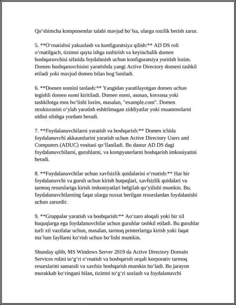 MS Windows Server 2019 4