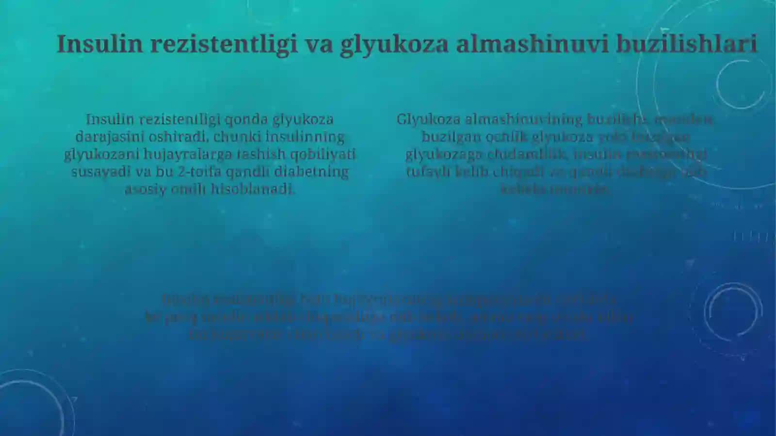 Metabolik sindromning biokimyoviy asoslari 4