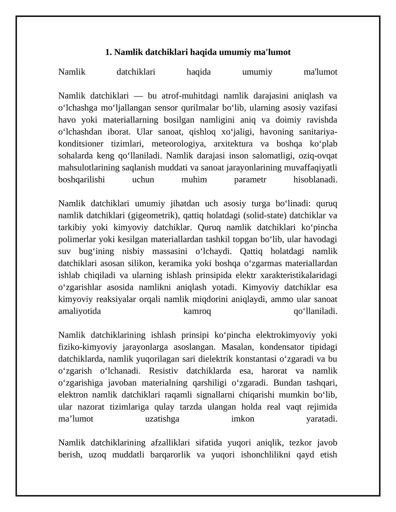 Namlik datchiklari 4