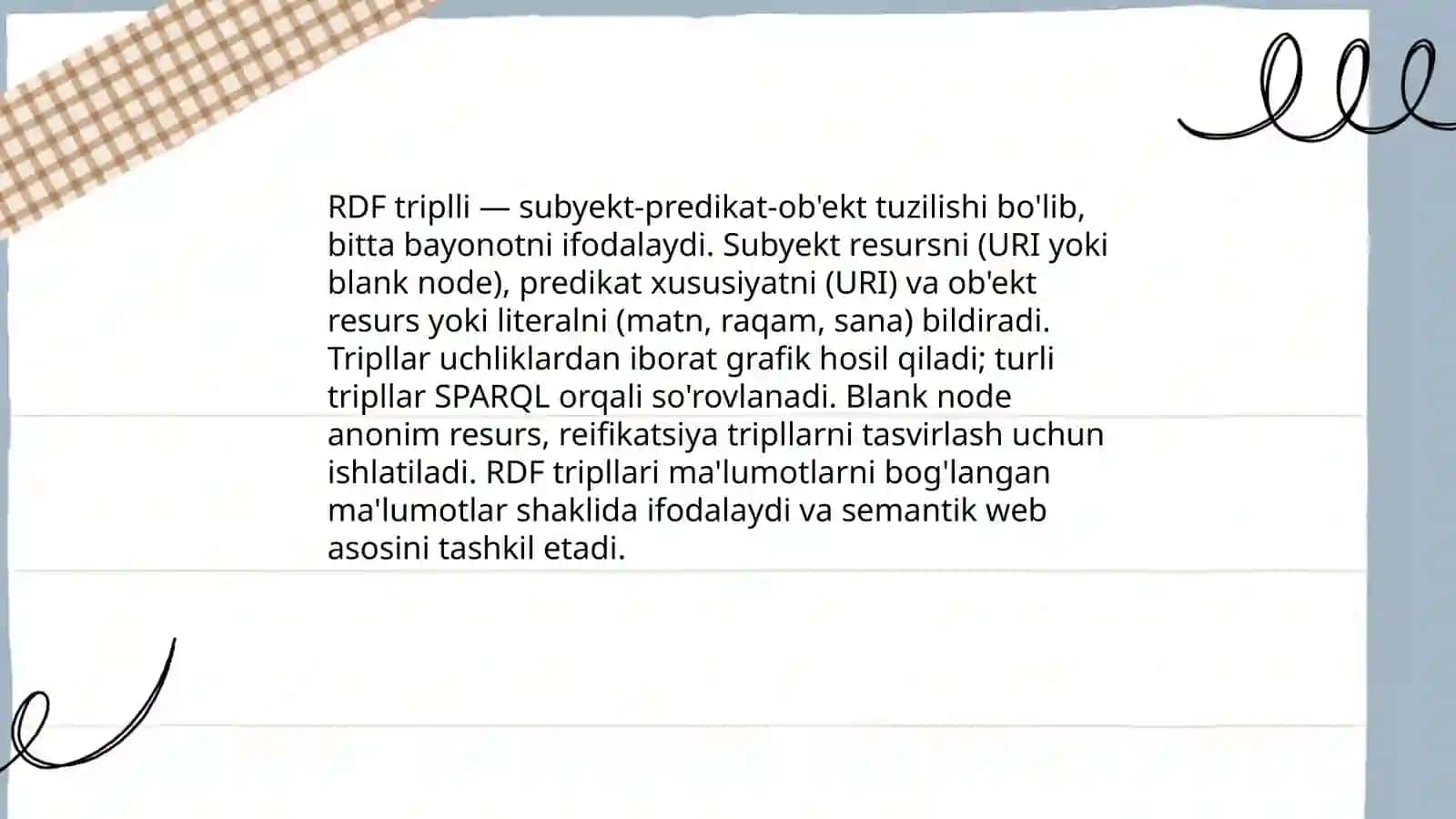 RDF (Resource Description Framework) 4