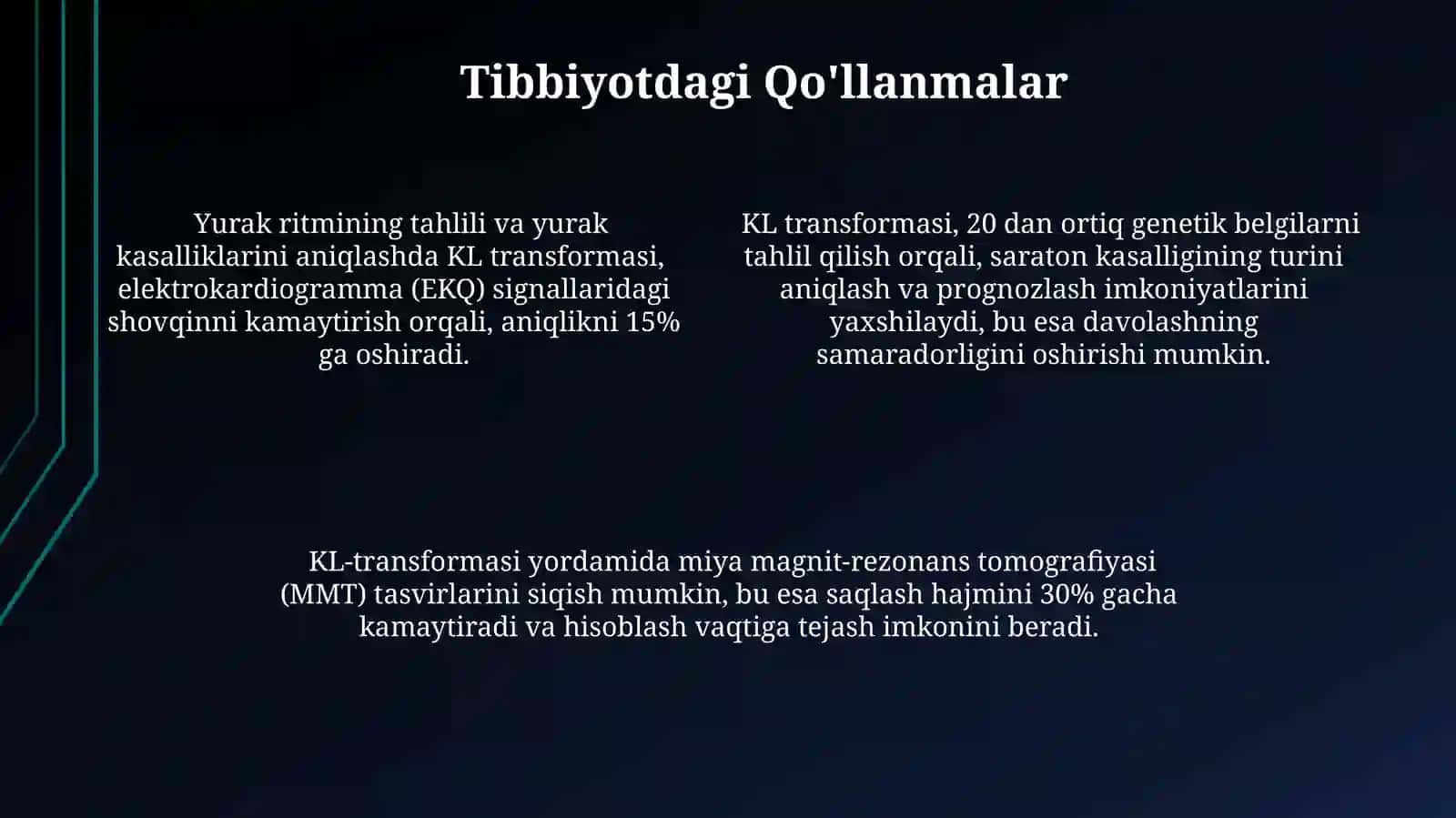 Karrali integrallarning biologiya va medisinadagi tatbiqlari 4