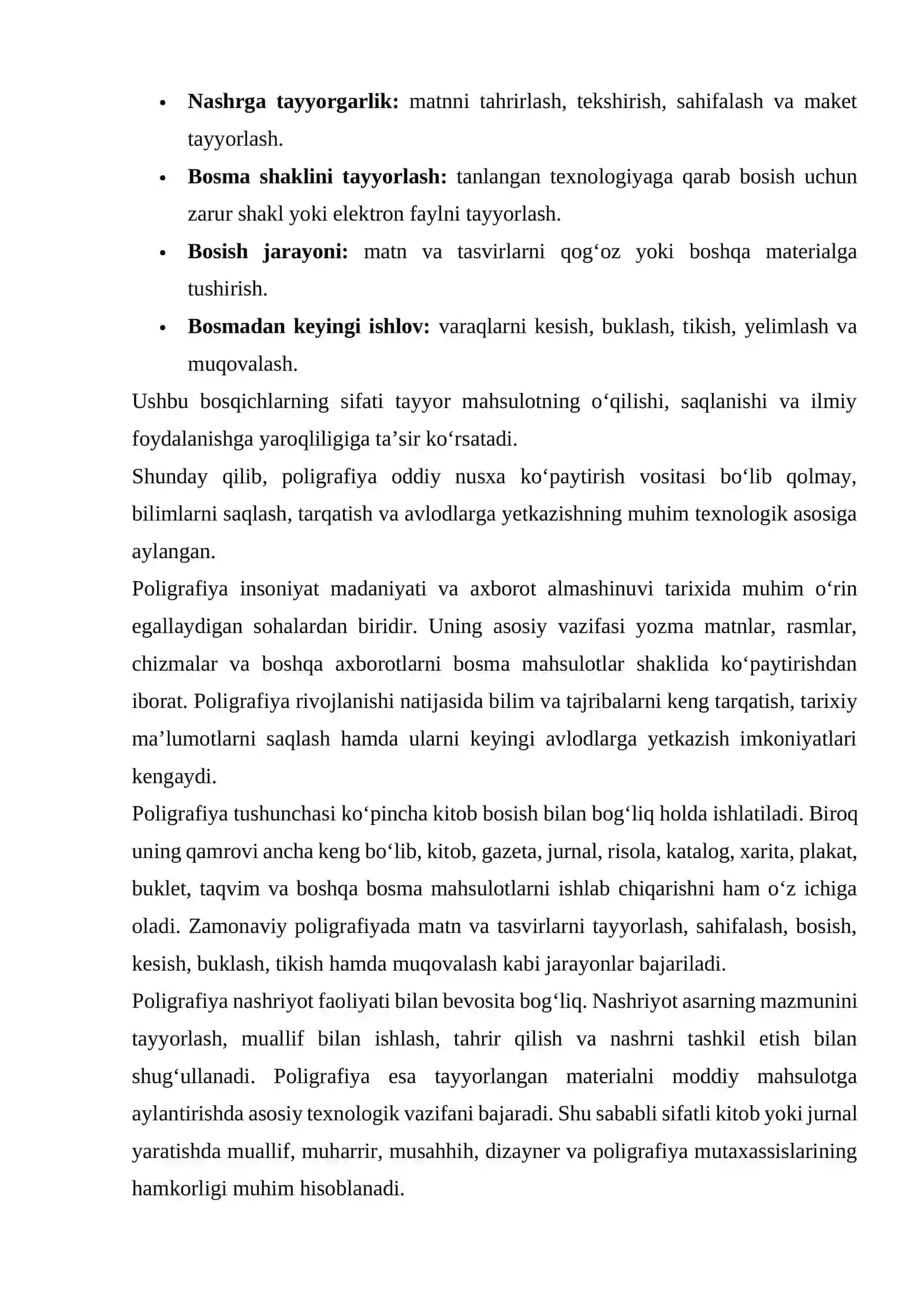 Poligrafiya va uning manbashunoslikdagi o‘rni 4
