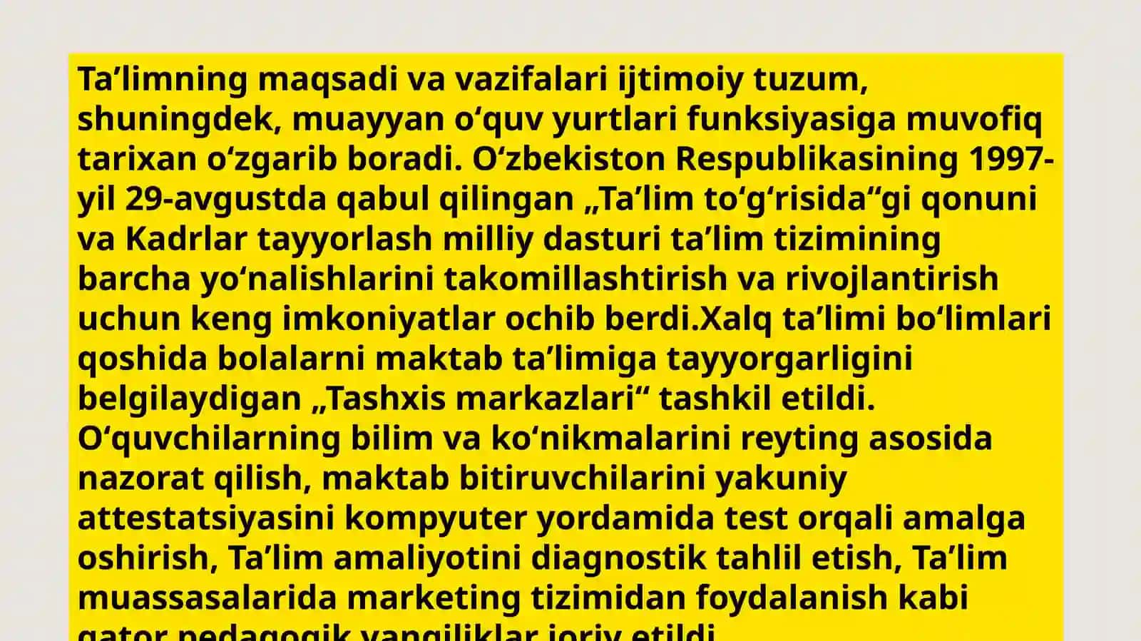 Ta’lim mazmuni 4