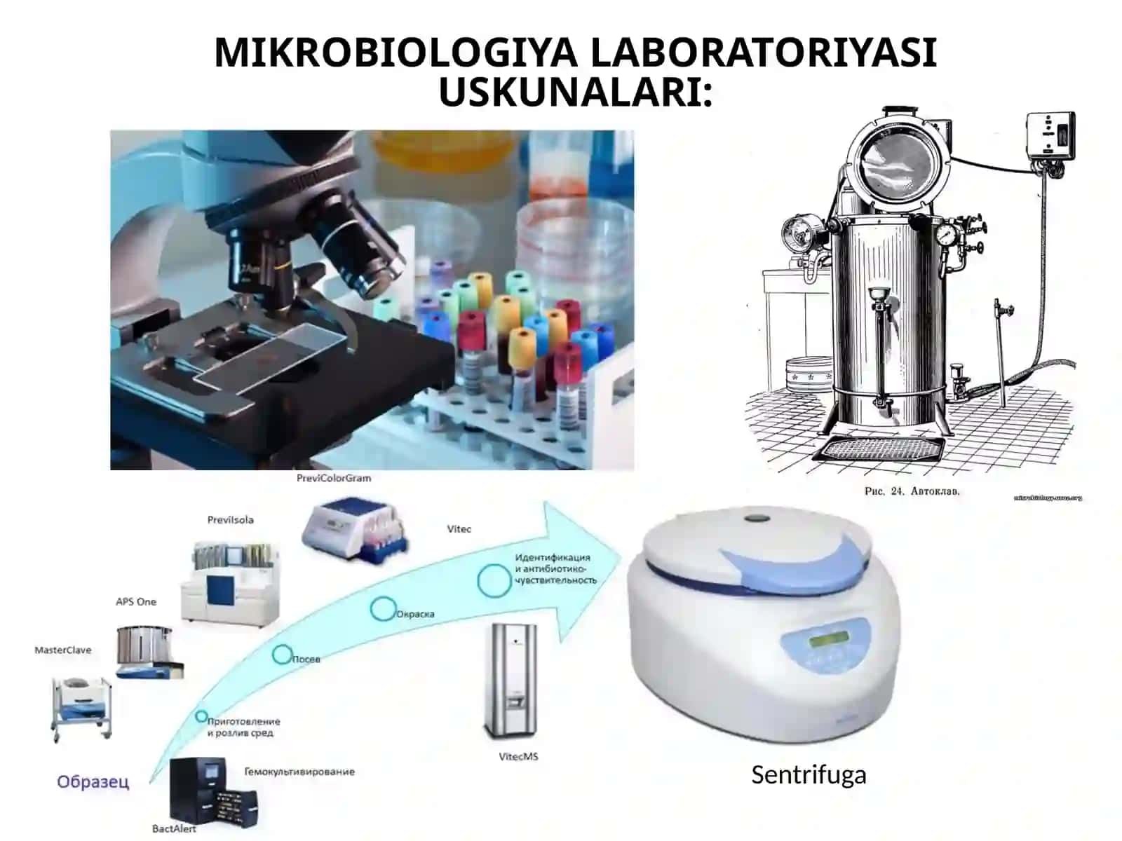 MIKROBIOLOGIYAFANIMAVZU: MIKROBIOLOGIYAdan TADQIQOT METODLARI 4