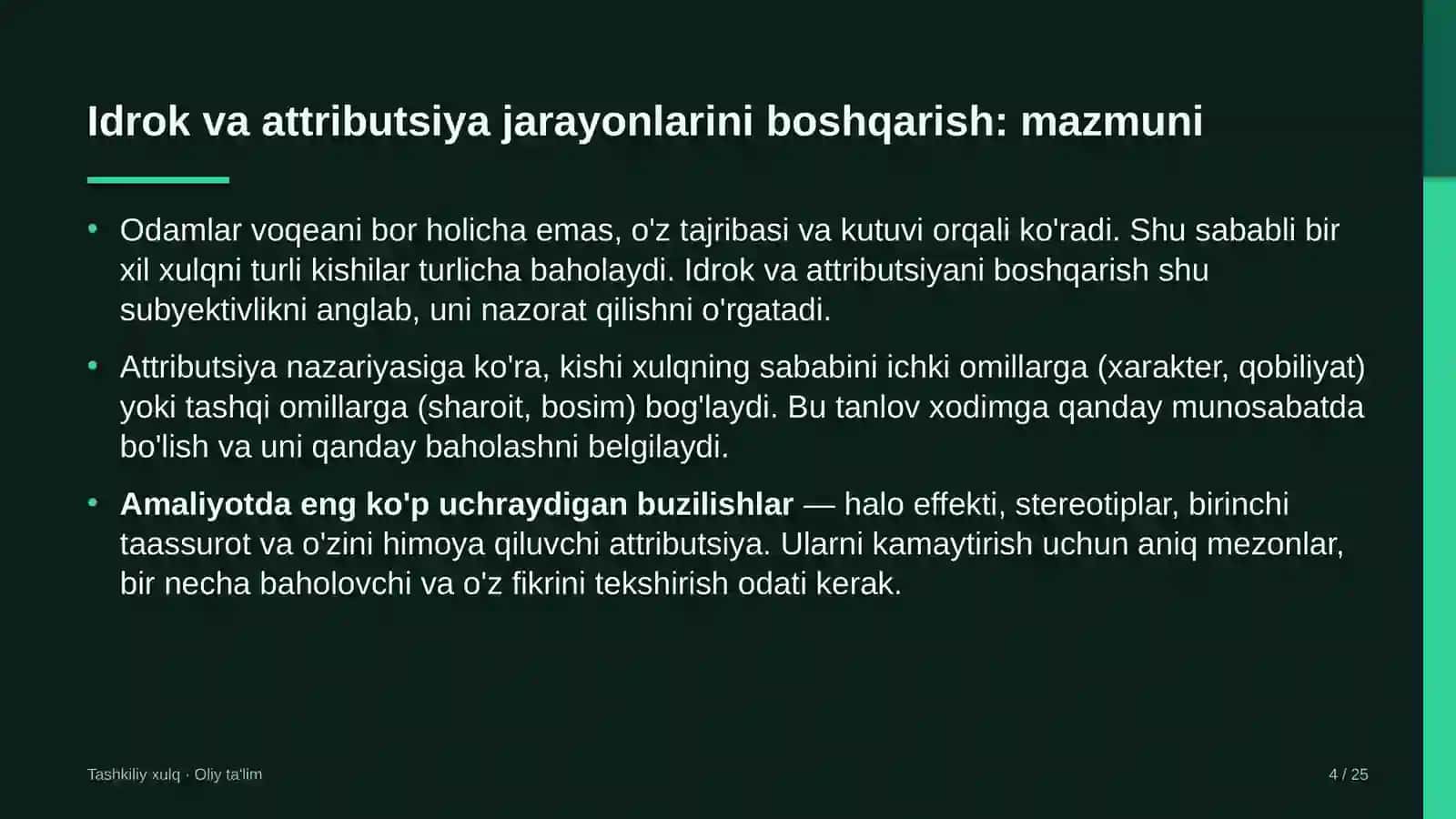 texnikumlarda idrok va attributsiya jarayonlarini boshqarish 3368 4