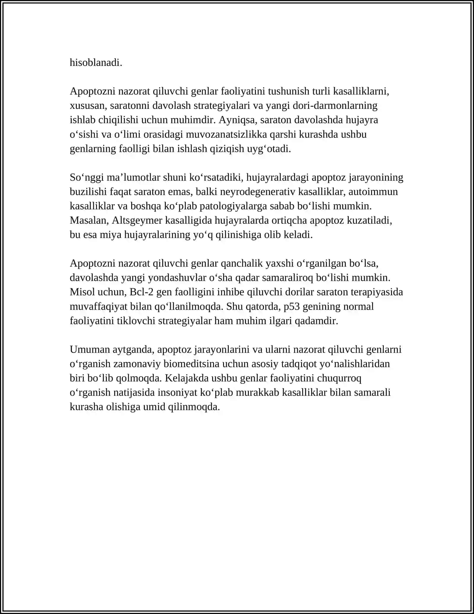 Apoptoz Mexanizmlar 4