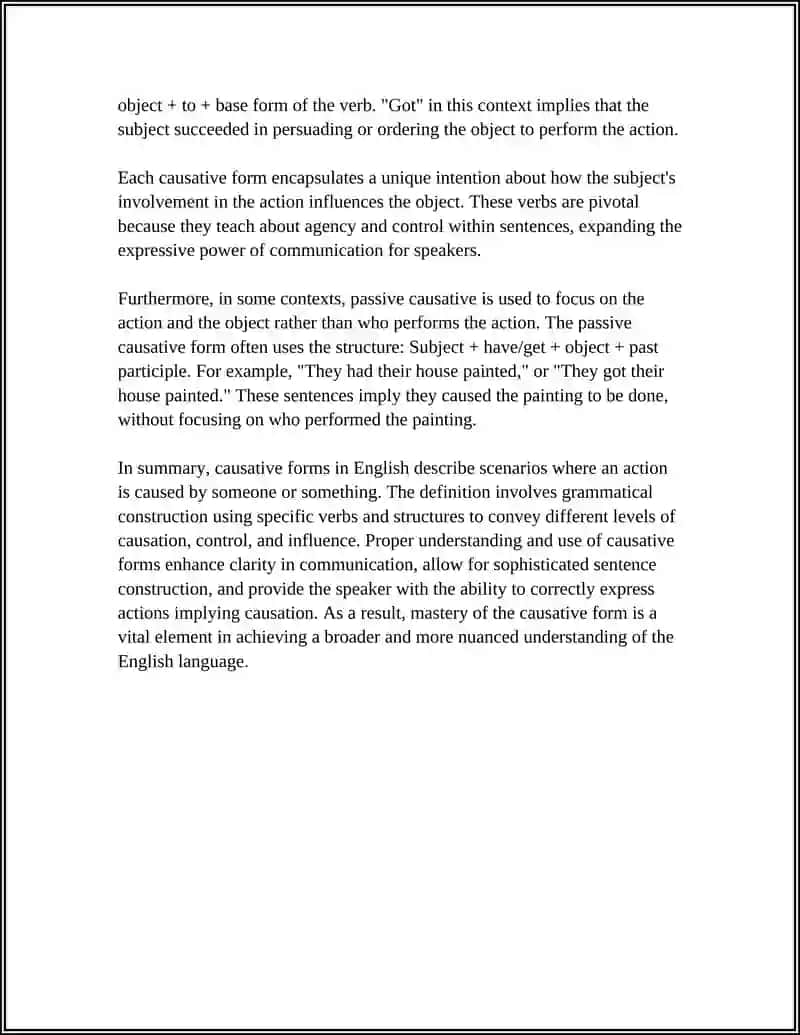 CAUSATIVEFORM 4