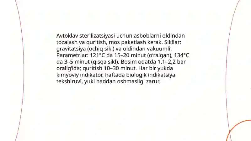 Stomatologiya asboblarini parvarish qilish 4