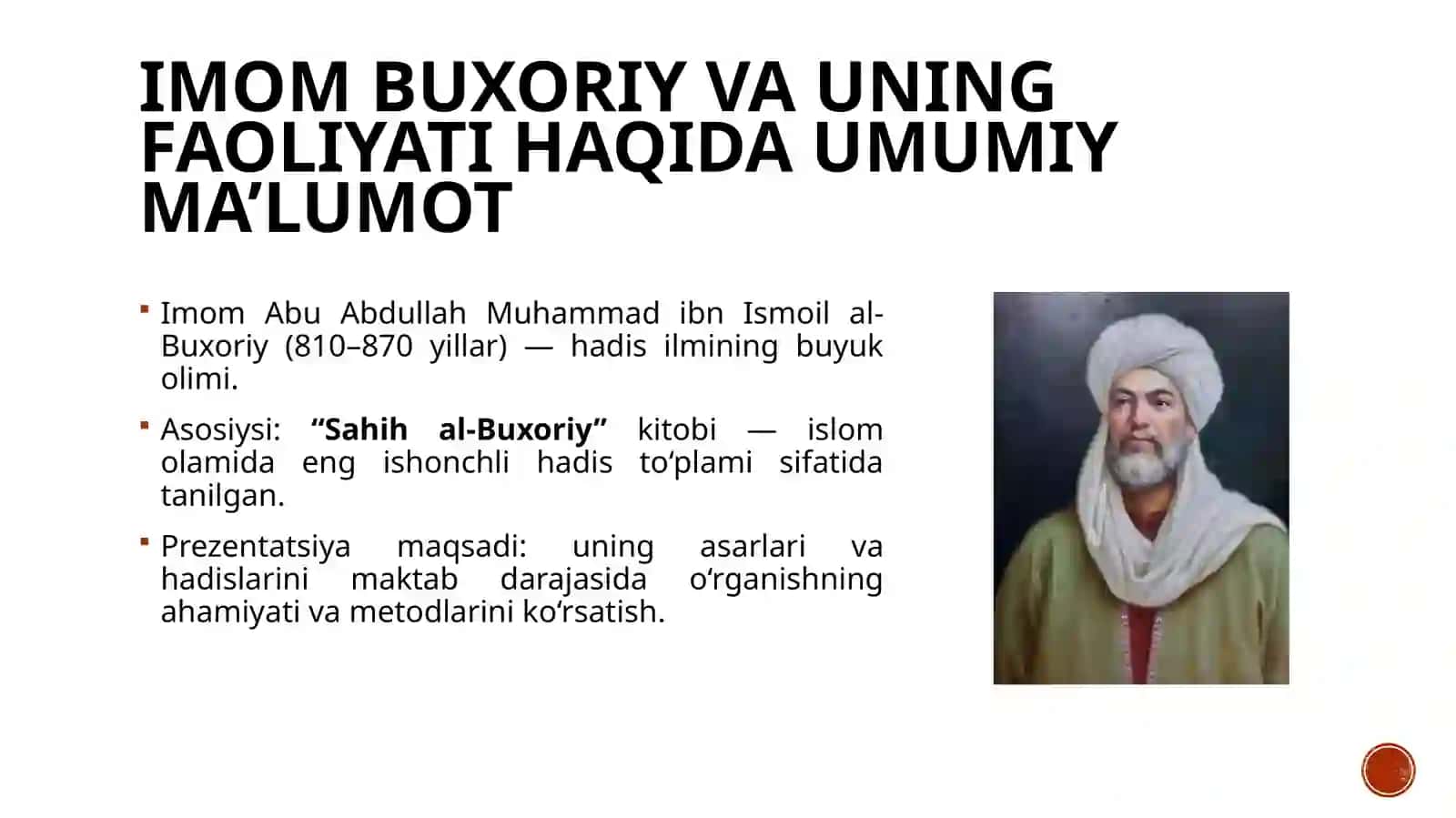 Imom Buxoriy Hadislarini O'rganishning Ma'nawiy va Axloqiy Ahamiyati 4