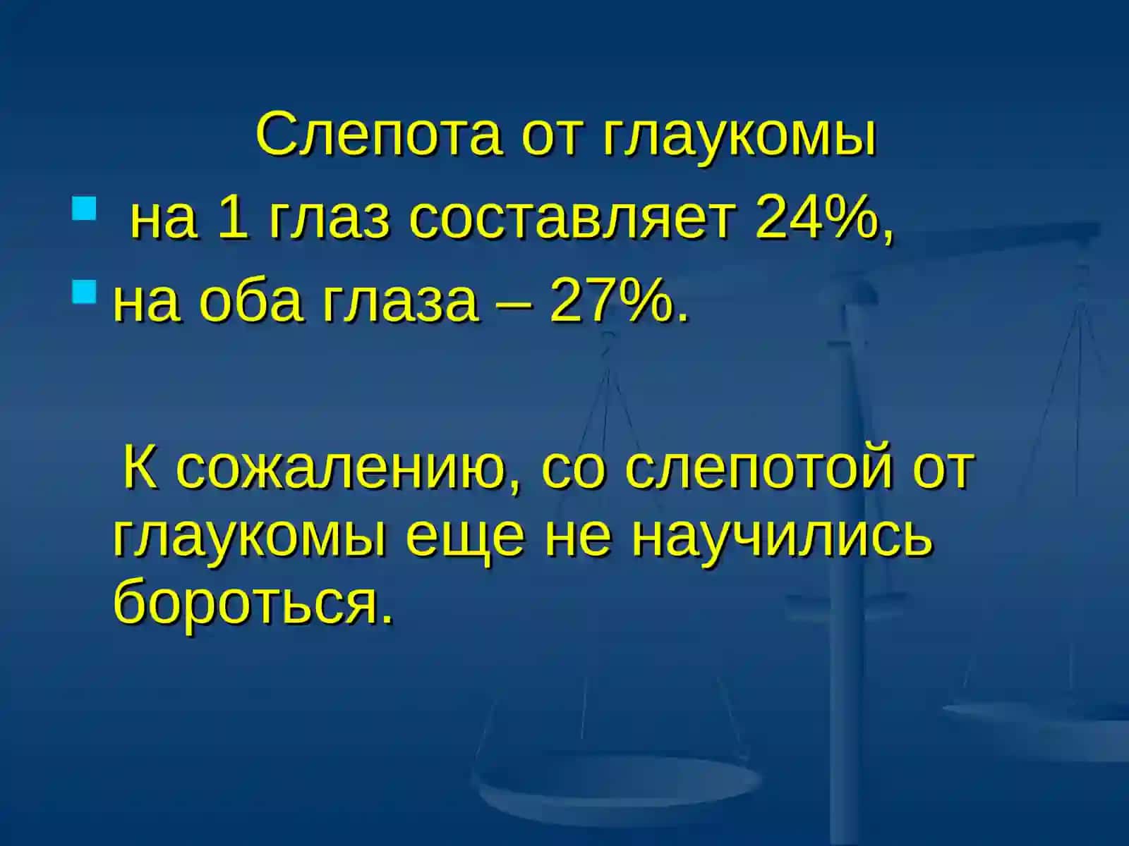 Глаукома в настоящее время 4