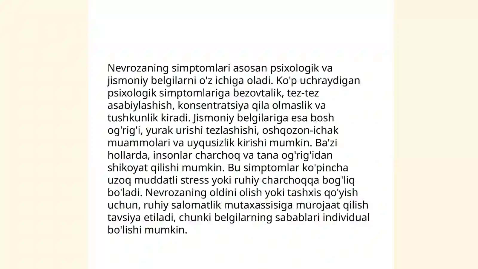 Nevroz qanday kasallik 4