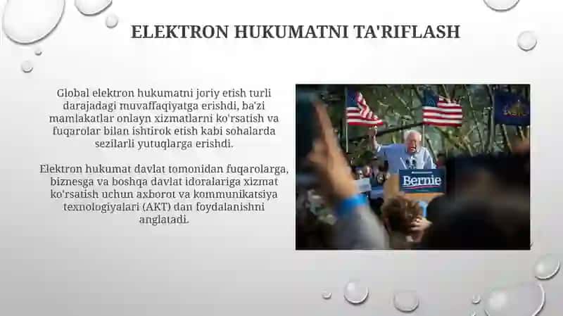 Elektron hukumatni joriy etishning jahon tajribasi 4