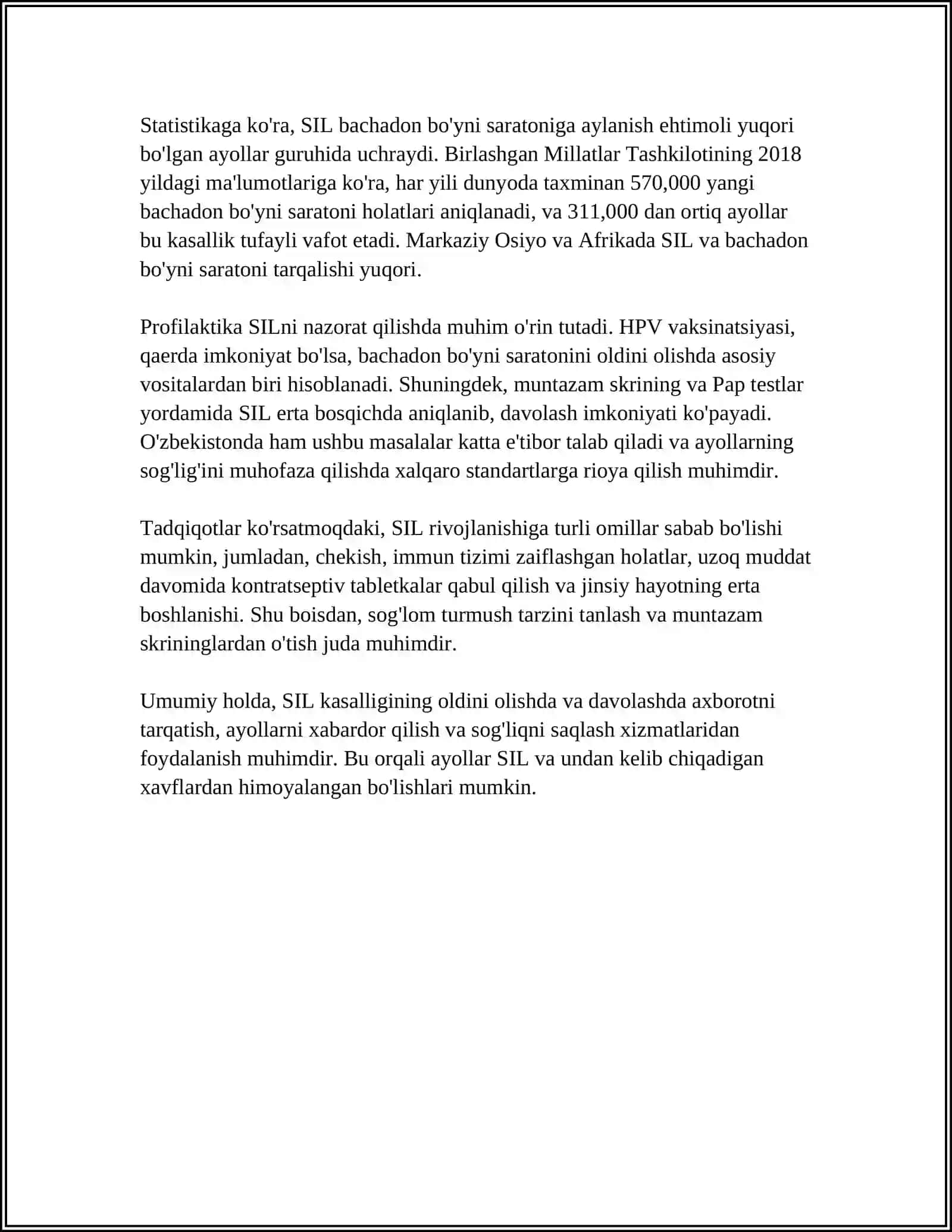 BOLALARDA SIL KASALIGI VA OLDINI OLISH 4