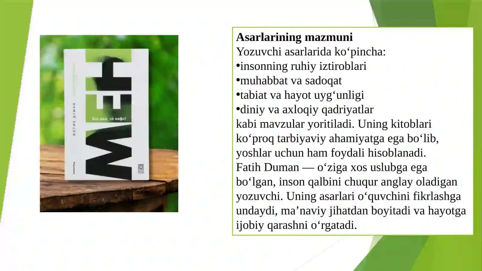 Fatih Duman  Men asari 4