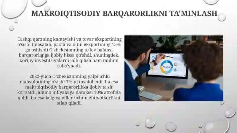 Moliyaviy barqarorlikni yaxshilash chora-tadbirlarini tayorlash 4